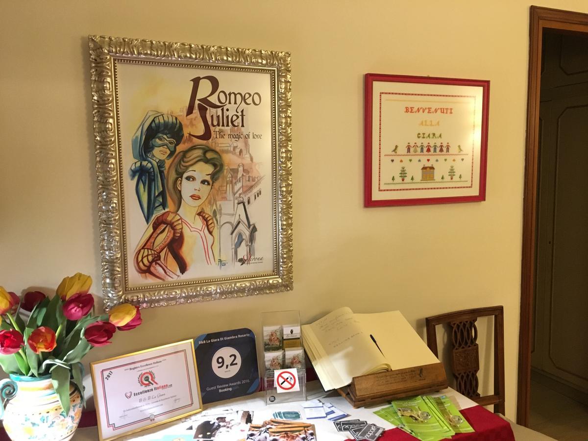 B&B La Giara Di Giambra Rosario Verona Dış mekan fotoğraf